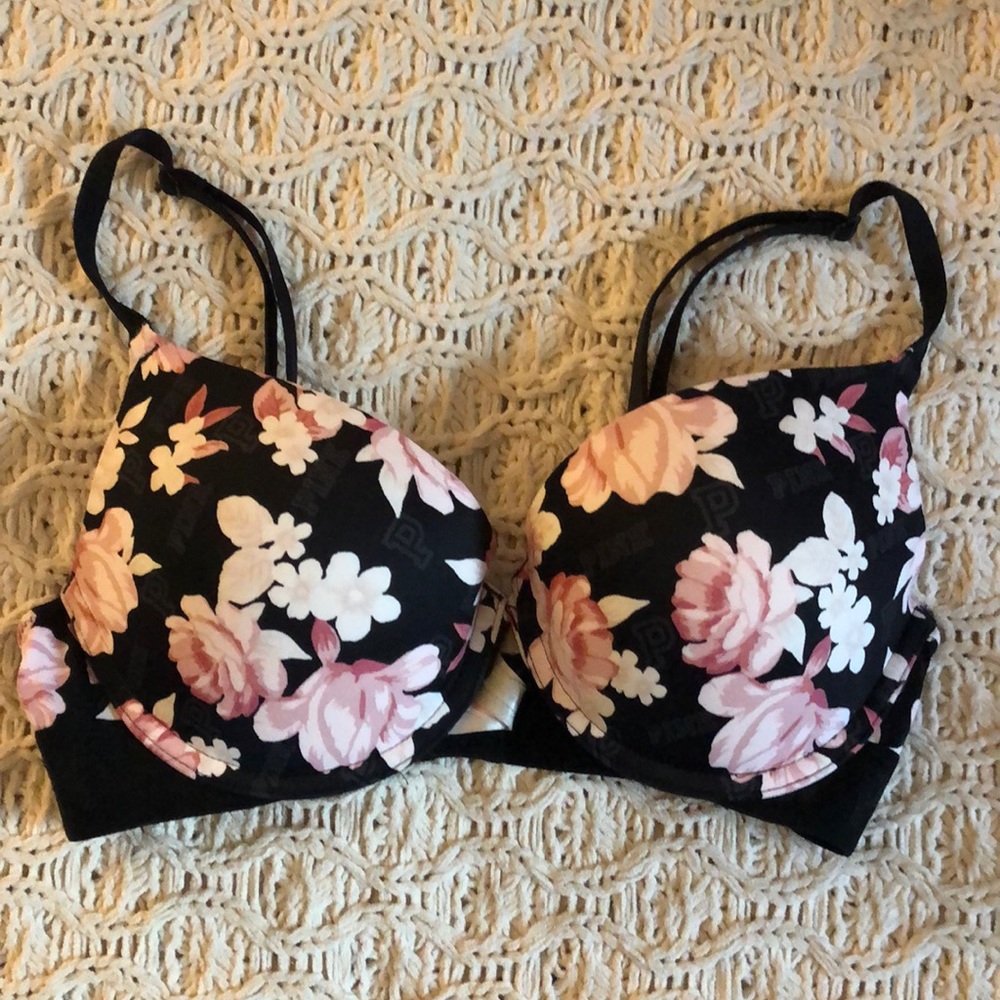 PINK 34c Wear Everywhere Push Up Bra